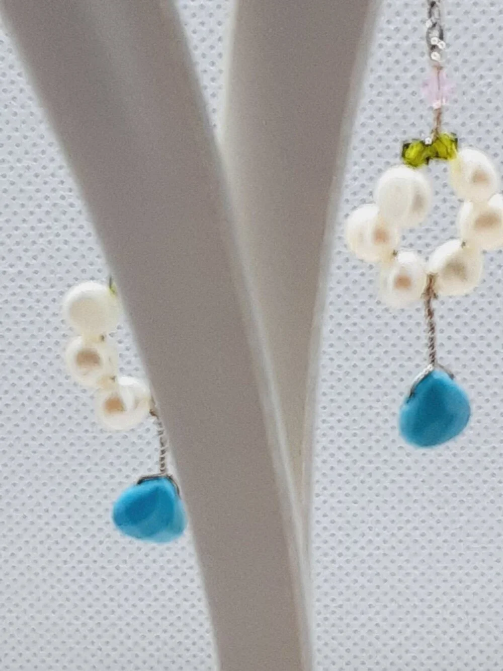 NEW Ivy Stella 3 inch drop french wire earrings - Picture 4 of 6